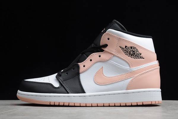 Tenisky Nike Air Jordan 1 Stredne Crimson Tint Panske Červené Slovensko | SK-ZPFWRK753