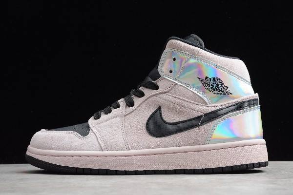 Tenisky Nike Air Jordan 1 Stredne Dirty Powder Iridescent Panske Béžové Slovensko | SK-UNYOCD791