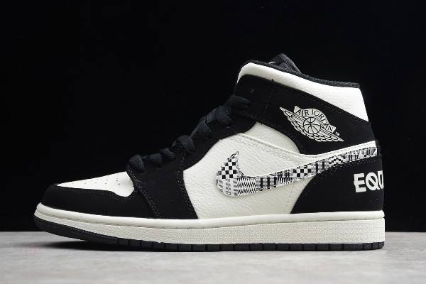 Tenisky Nike Air Jordan 1 Stredne Equality Panske Čierne Siva Slovensko | SK-BUYLEC932