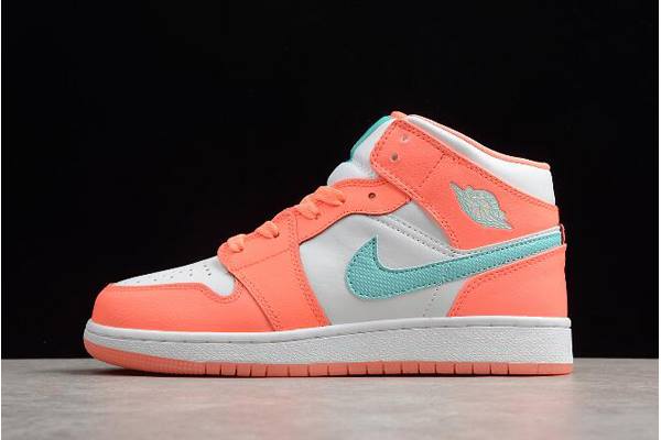 Tenisky Nike Air Jordan 1 Stredne GS Crimson Pulse Panske Červené Slovensko | SK-HFGBRO185