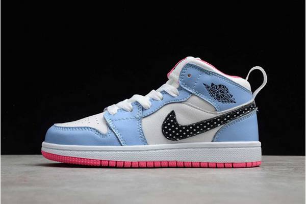 Tenisky Nike Air Jordan 1 Stredne Half Chlapcenske Modre Slovensko | SK-SFECRH415