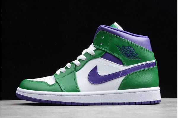 Tenisky Nike Air Jordan 1 Stredne Incredible Hulk Panske Zelene Biele Nachový Slovensko | SK-THULKS864