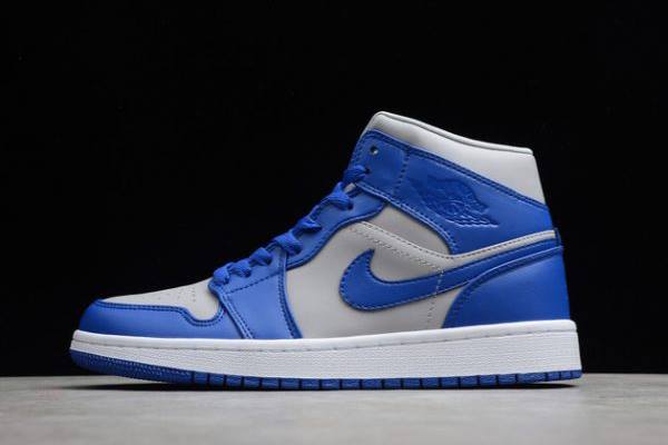 Tenisky Nike Air Jordan 1 Stredne Iron Panske Nachový Tmavo Kráľovská Modrá Slovensko | SK-OCJXMY209