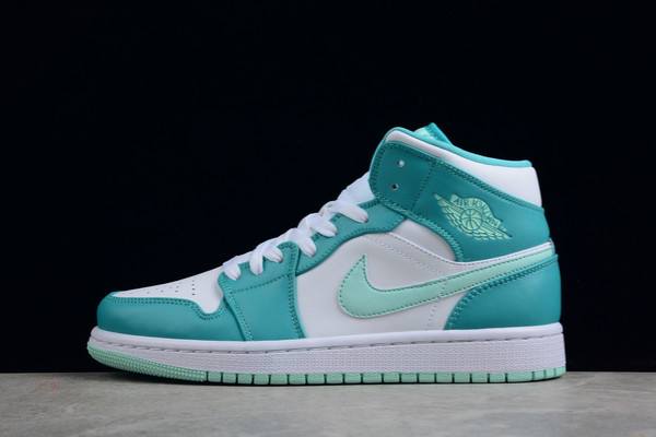 Tenisky Nike Air Jordan 1 Stredne Marine Panske Modre Zelene Slovensko | SK-VKMZGQ795