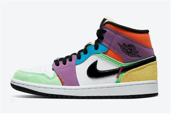 Tenisky Nike Air Jordan 1 Stredne Multicolor Panske Viacfarebný Slovensko | SK-IUHJNC248