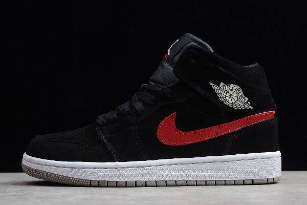 Tenisky Nike Air Jordan 1 Stredne Multicolor Swoosh Panske Viacfarebný Čierne Červené Modre Slovensko | SK-SMWZNR468