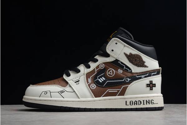 Tenisky Nike Air Jordan 1 Stredne Panske Béžové Hnede Čierne Slovensko | SK-ADMYJW134