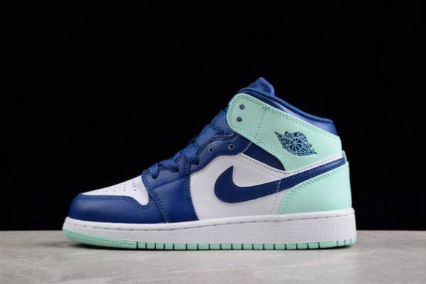 Tenisky Nike Air Jordan 1 Stredne Panske Modre Mätové Slovensko | SK-EYRMVL183