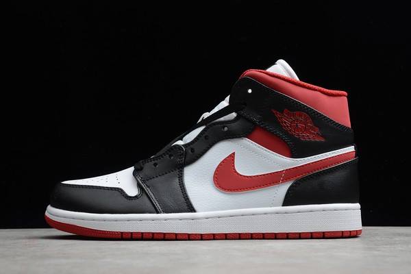 Tenisky Nike Air Jordan 1 Stredne Panske Čierne Červené Slovensko | SK-IKGNYD318
