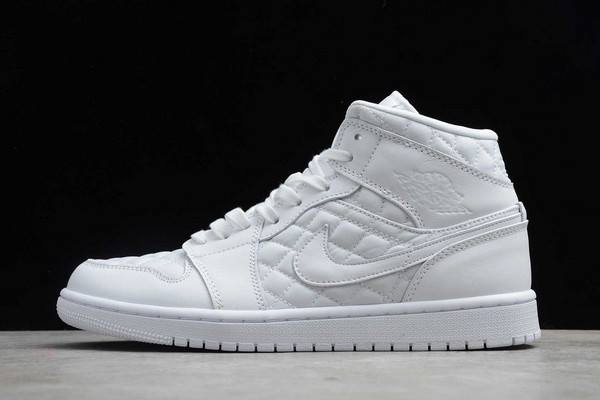Tenisky Nike Air Jordan 1 Stredne Panske Biele Slovensko | SK-JVQOWM749