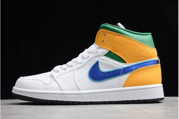 Tenisky Nike Air Jordan 1 Stredne Panske Biele Nachový Slovensko | SK-OZINWD537