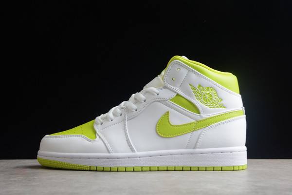 Tenisky Nike Air Jordan 1 Stredne Panske Biele Zelene Slovensko | SK-SOGULX527