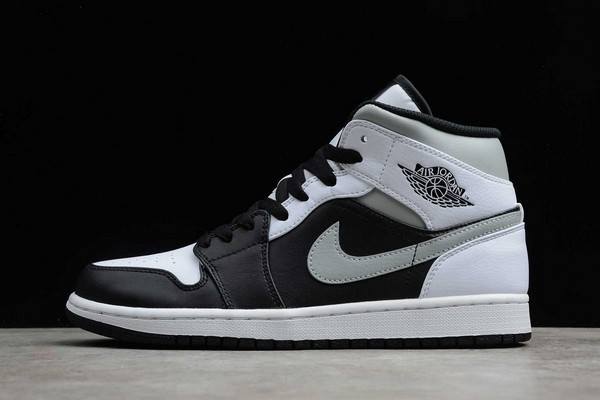 Tenisky Nike Air Jordan 1 Stredne Panske Biele Siva Slovensko | SK-SVEPKQ695