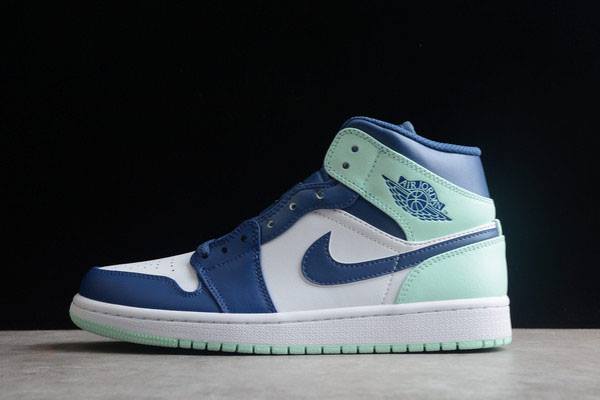 Tenisky Nike Air Jordan 1 Stredne Panske Modre Mätové Slovensko | SK-XBRDJS948