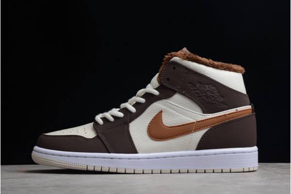Tenisky Nike Air Jordan 1 Stredne Panske Krém Čokoláda Slovensko | SK-YDRXZP394