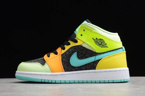 Tenisky Nike Air Jordan 1 Stredne SE Aurora Panske Zelene Slovensko | SK-YLBPGO357