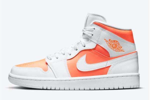 Tenisky Nike Air Jordan 1 Stredne SE Bright Citrus Panske Oranžové Biele Slovensko | SK-KTZFMN052