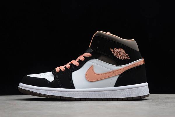 Tenisky Nike Air Jordan 1 Stredne SE Damske Čierne Hnede Koralove Slovensko | SK-WNKQYJ172