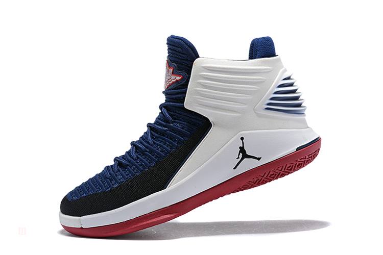 Tenisky Nike Air Jordan 32 Cavs PE Panske Námornícka Modrá Biele Červené Slovensko | SK-YLHRXI241