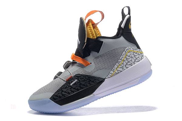 Tenisky Nike Air Jordan 33 Elephant Print Panske Čierne Siva Oranžové Biele Slovensko | SK-HYREXV538