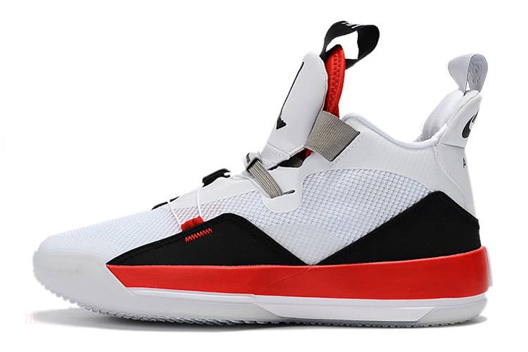 Tenisky Nike Air Jordan 33 XXXIII Fire Panske Červené Biele Červené Čierne Slovensko | SK-BNYSPL705