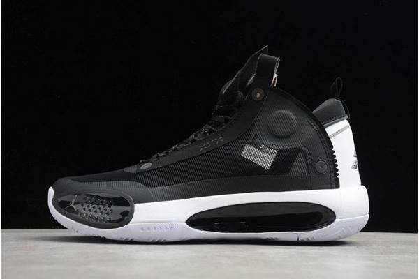 Tenisky Nike Air Jordan 34 PF Eclipse Panske Čierne Biele Slovensko | SK-VPDYRK894