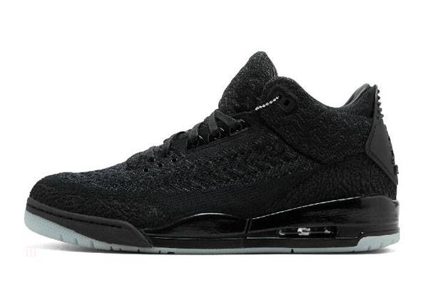 Tenisky Nike Air Jordan 3 Flyknit Panske Čierne Siva Čierne Slovensko | SK-XKWPJG978