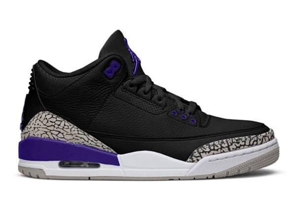 Tenisky Nike Air Jordan 3 Lakers Panske Čierne Nachový Slovensko | SK-OJSKAH214