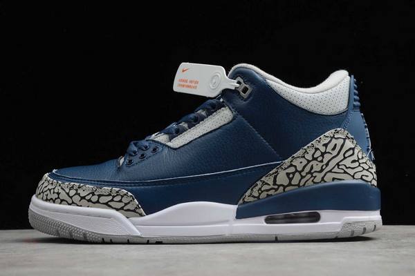 Tenisky Nike Air Jordan 3 Panske Námornícka Modrá Slovensko | SK-UHNVCL216