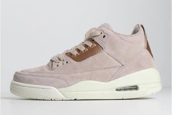Tenisky Nike Air Jordan 3 Particle Damske Béžové Metal Červené Hnede Slovensko | SK-EJYTSZ589