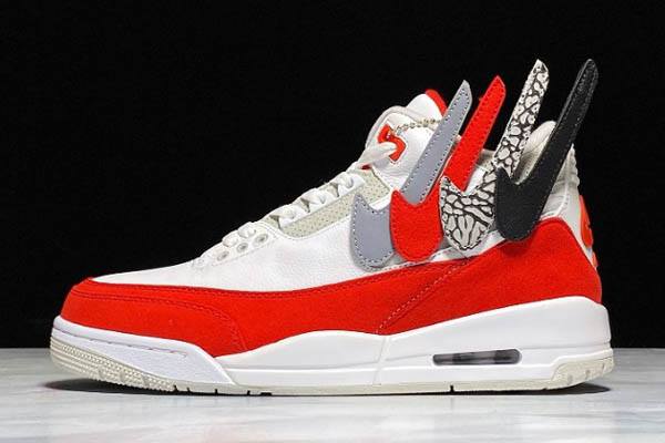 Tenisky Nike Air Jordan 3 Retro Tinker Air Max 1 Panske Biele Červené Siva Slovensko | SK-DYGJNM639