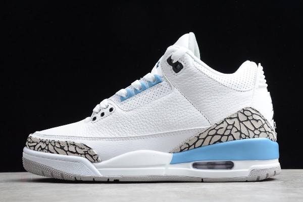 Tenisky Nike Air Jordan 3 Retro UNC s Panske Biele Slovensko | SK-YQOJRZ591
