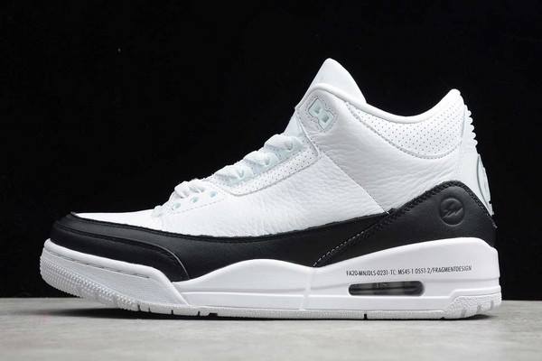 Tenisky Nike Air Jordan 3 SP Fragment Panske Biele Čierne Slovensko | SK-BRXHWJ574