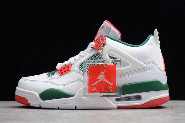 Tenisky Nike Air Jordan 4 NRG Panske Biele Zelene Červené Slovensko | SK-SIPUXJ012