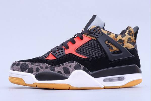 Tenisky Nike Air Jordan 4 Retro Leopard Print Panske Leopardie Čierne Hnede Červené Slovensko | SK-JRZFDC041