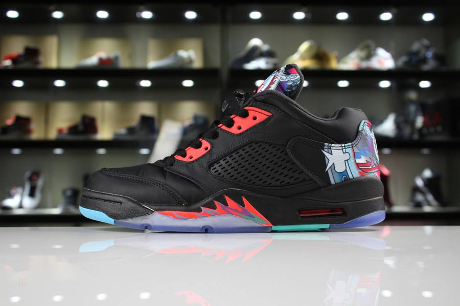 Tenisky Nike Air Jordan 5 Low Chinese Year Panske Čierne Červené Modre Čierne Slovensko | SK-BWQOTJ069