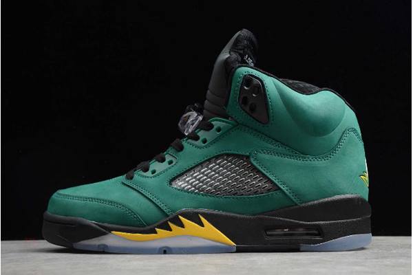 Tenisky Nike Air Jordan 5 Retro Oregon Ducks Panske Zelene Slovensko | SK-MZXSAY648