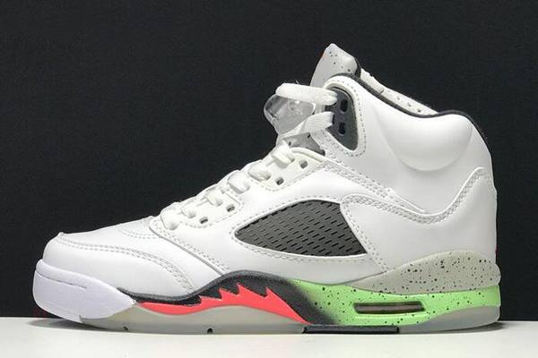 Tenisky Nike Air Jordan 5 Retro Poison Panske Zelene Biele Zelene Čierne Slovensko | SK-BNWZOM896