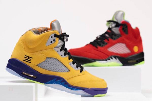 Tenisky Nike Air Jordan 5 What The Panske Žlté Červené Slovensko | SK-VELNPY078