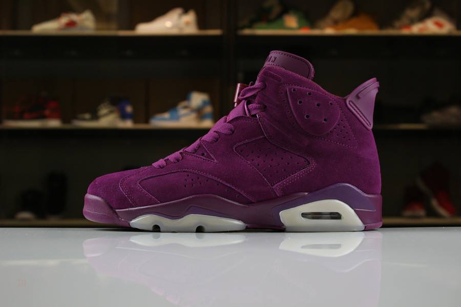 Tenisky Nike Air Jordan 6 DIY Personal Tailor Panske Bordove Slovensko | SK-XRNEAY351