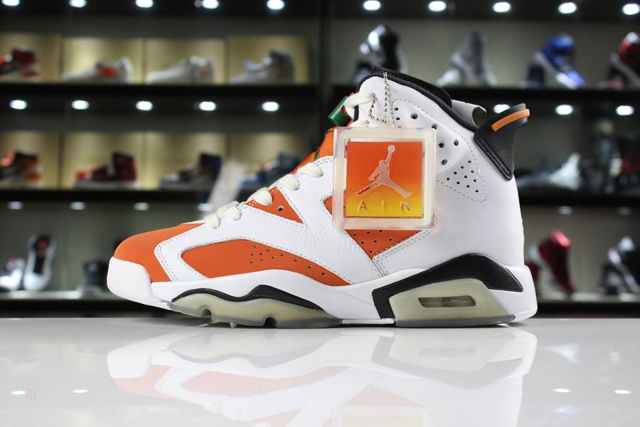 Tenisky Nike Air Jordan 6 Gatorade Panske Biele Čierne Oranžové Slovensko | SK-GQLDUM720