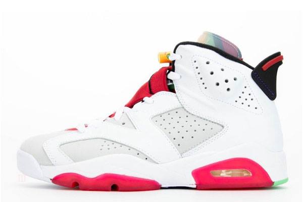 Tenisky Nike Air Jordan 6 Hare Neutralne Panske Siva Biele Červené Čierne Slovensko | SK-JKGQNO124