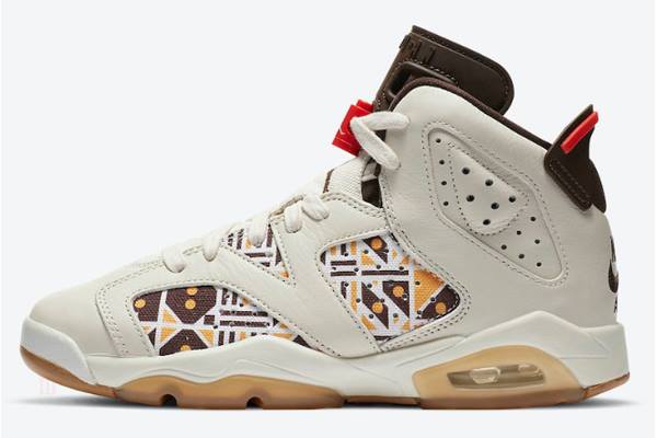 Tenisky Nike Air Jordan 6 Retro Quai54 Sail Panske Hnede Slovensko | SK-LCWATZ472