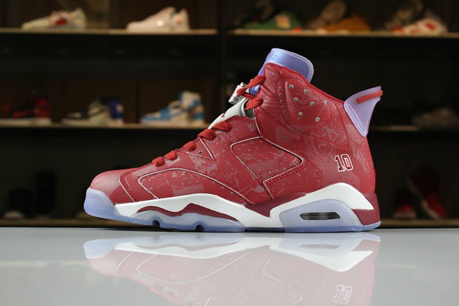Tenisky Nike Air Jordan 6 Slam Dunk Varsity Panske Červené Biele Slovensko | SK-LWDKOT063