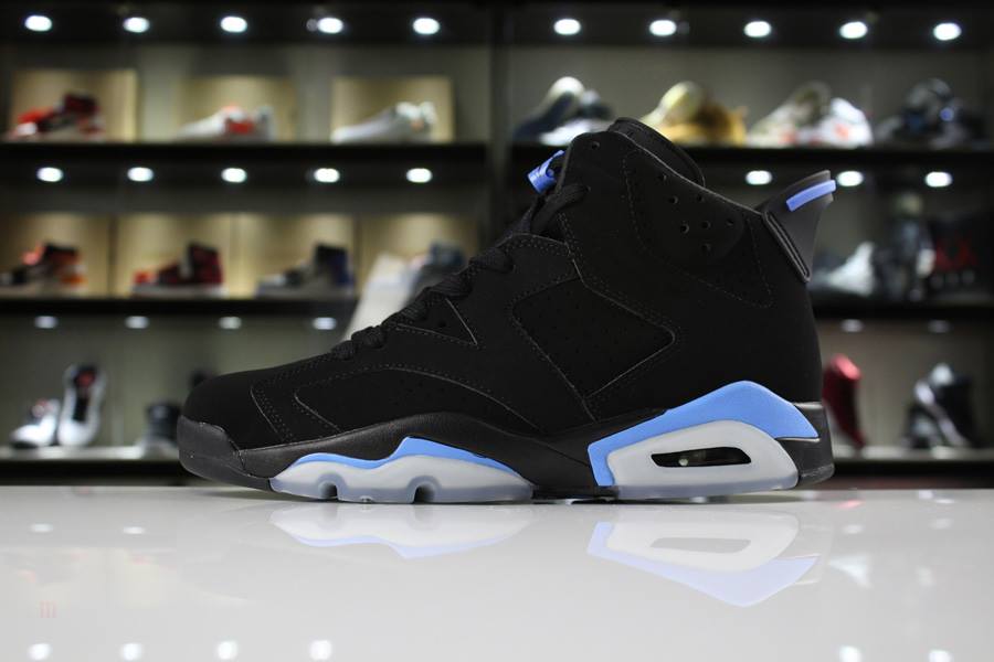Tenisky Nike Air Jordan 6 UNC Damske Čierne Modre Slovensko | SK-XZDAVM795