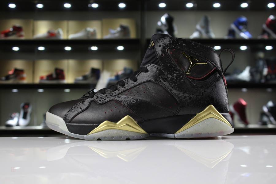 Tenisky Nike Air Jordan 7 Doernbecher Panske Čierne Zlate Slovensko | SK-WVHRAI305