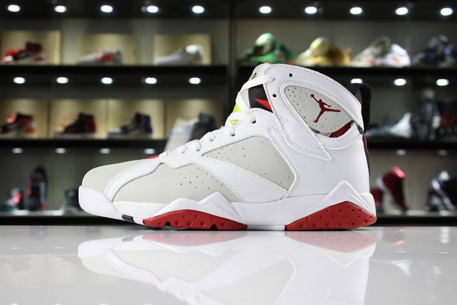 Tenisky Nike Air Jordan 7 Retro Hare Damske Biele Strieborne Červené Slovensko | SK-YNTGIZ438
