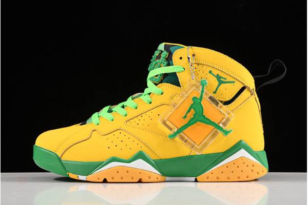 Tenisky Nike Air Jordan 7 Retro Patta Oregon Ducks PE s Panske Žlté Slovensko | SK-KBFROG936