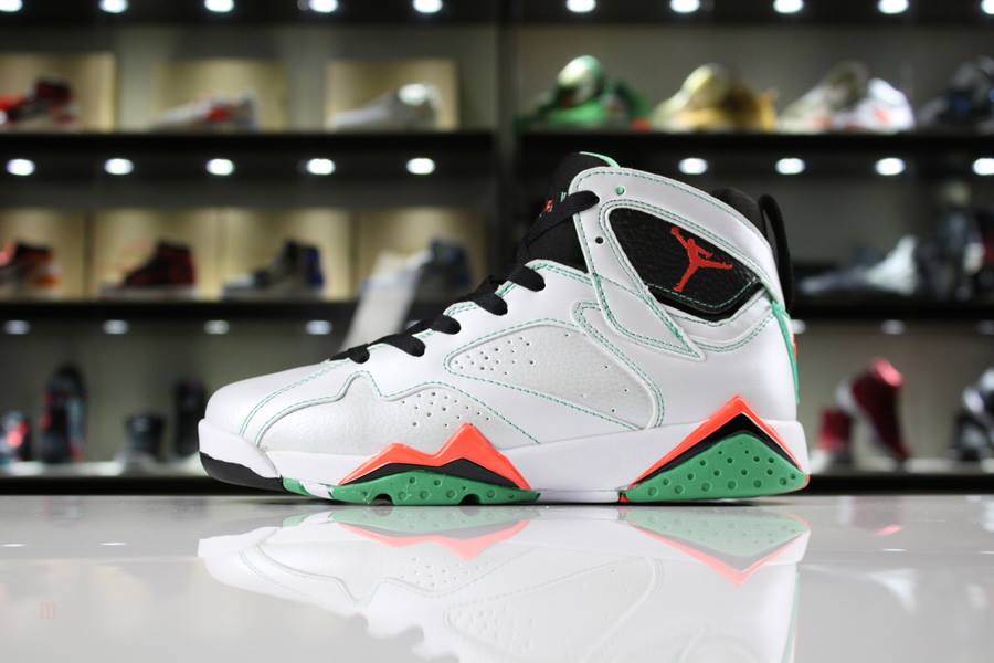 Tenisky Nike Air Jordan 7 Retro Verde Panske Biele Čierne Slovensko | SK-FBNJHP803
