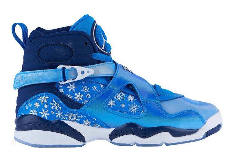 Tenisky Nike Air Jordan 8 Retro Snowflake Cobalt Blaze Panske Tmavo Modre Biele Slovensko | SK-ONWRJU104
